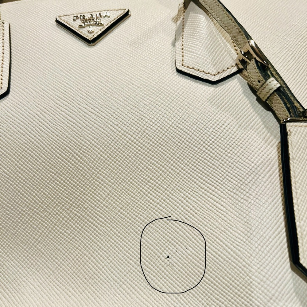Prada Saffiano Leather Satchel - Picture 8 of 16